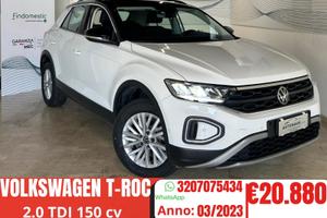 Volkswagen T-Roc 2.0 TDI 150 CV DSG