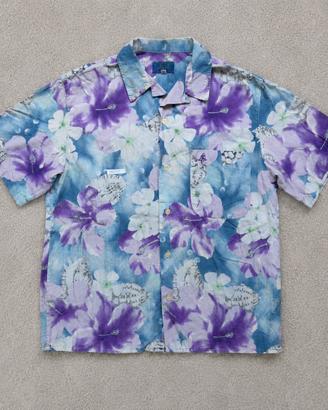 Best Company Camicia Uomo Floreale Azzurra M
