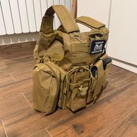 [SET COMPLETO] Gilet Tattico Plate Carrier Tan + Z