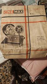 proiettore vintage 8mm cine max mod k1 a manovella