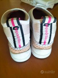 Sneakers Espadrilles bianche taglia  36/37