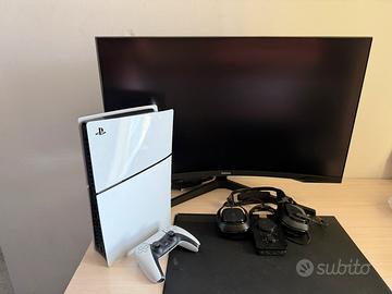 Monitor gaming e cuffie astro a40