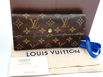 PORTAFOGLIO LOUIS VUITTON SARAH MONOGRAM ORIGINALE