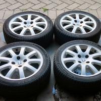 Gomme con cerchi lega per peugeot 206