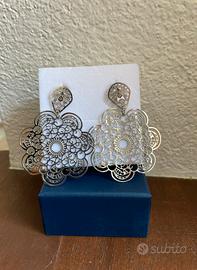 Orecchini fiore arabesque
