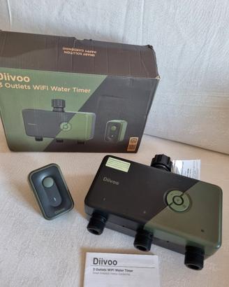 Centralina irrigazione smart Diivoo WiFi 3 zone