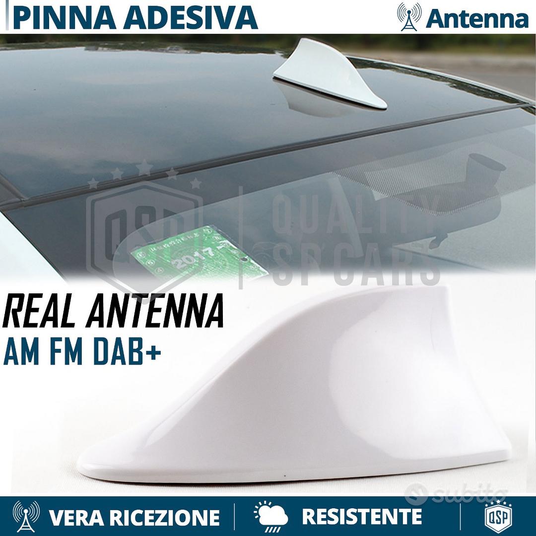 Antenna Dab Antenna Auto PINNA DI SQUALO Blu Universale | VERA Ricezione RADIO AM-FM-DAB Base Gommata Cavo Antenna Tv 3 Metri - Foto 4