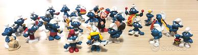 25 Puffi + Gargamella e Birba - SCHLEICH anni' 80