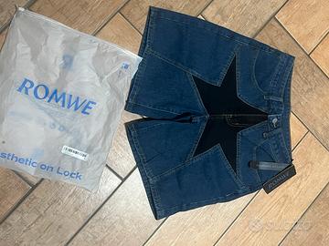 Short in Denim Romwe Man