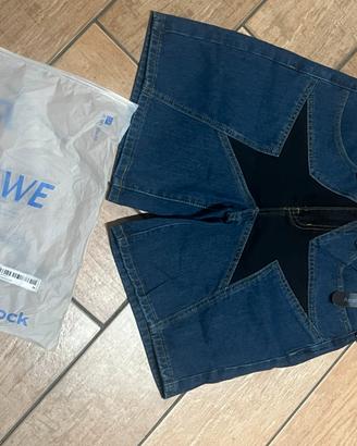 Short in Denim Romwe Man