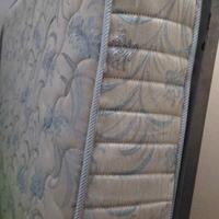 Materasso a molle semi ortopedico + rete a doghe