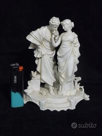 Bacco e Arianna Elegante vecchia scultura