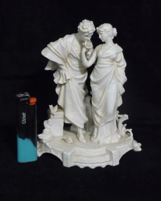 Bacco e Arianna Elegante vecchia scultura