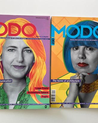 Modo, Rivista, 2003, 229 e 230, 2 numeri