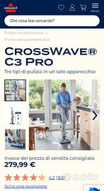 Lavapavimenti Bissel CrossWave c3 Pro