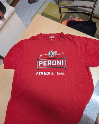 T-Shirt Peroni Staff Rossa XL