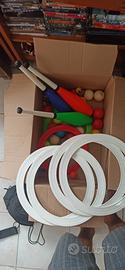 palline clave e cerchi da giocoleria