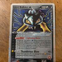 Carta Pokemon Raikou EX108/107