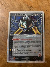 Carta Pokemon Raikou EX108/107