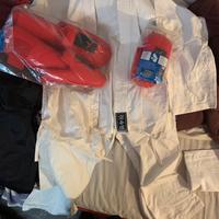 Conoleto karate con paracolpi donna/ragazzi Nuovo!