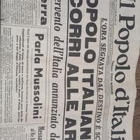 quotidiano epoca fascista 