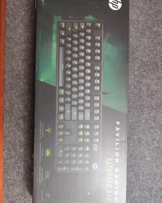 tastiera HP gaming retroilluminata 