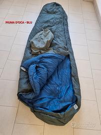 Sacco a pelo piuma d oca Wildnis - Montura