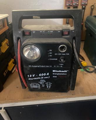 Avviatore auto einhell 12v 18 amp