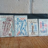 Francobolli emessi nel 1963 e nel 1965