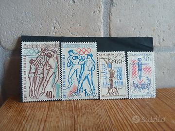 Francobolli emessi nel 1963 e nel 1965