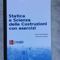 Libro Statica e scienza delle costruzioni con eser