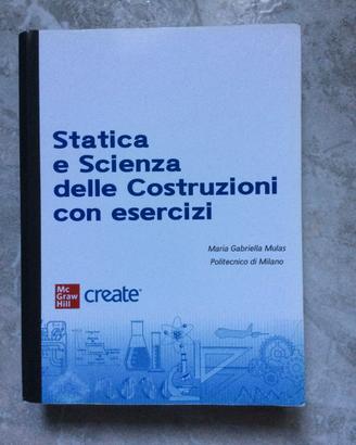 Libro Statica e scienza delle costruzioni con eser