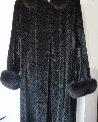 Cappotto Astrakan ecologico - Taglia 48