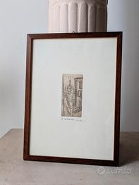 Dipinto Vicolo Palazzo Reale 