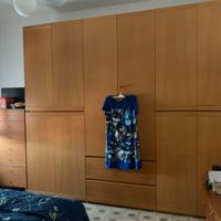 Guardaroba e camera da letto
