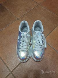 Scarpe da ginnastica Starter argento nuove n.40