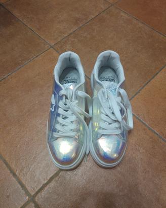 Scarpe da ginnastica Starter argento nuove n.40