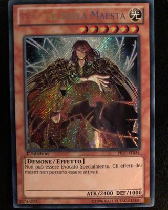 Yugioh demone della maestà prio it034 segreta 1ª