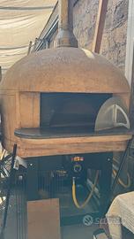 Forno pizza a gas/metano