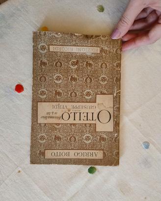 Libretti d'opera antichi primi '900 da collezione