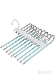 9 PCS Grucce Pantaloni Salvaspazio