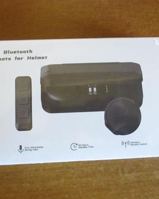 Cuffie Bluetooth per casco da moto