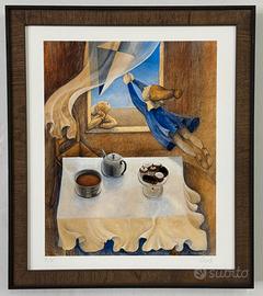 Quadro Fine Art Giclèe Marta Czok 30x36 l’aquilone