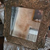 specchio cornice argento 925