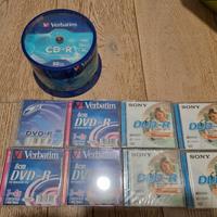 Mini dvd-R e cd vergini