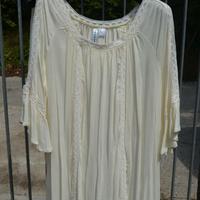 Camicetta Beige decorata