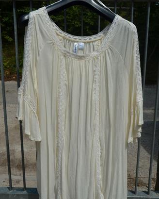 Camicetta Beige decorata