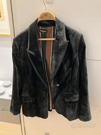 Giacca donna Surkana velluto nero