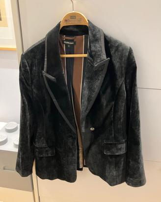 Giacca donna Surkana velluto nero