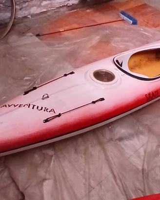 Kayak in vetro fibra